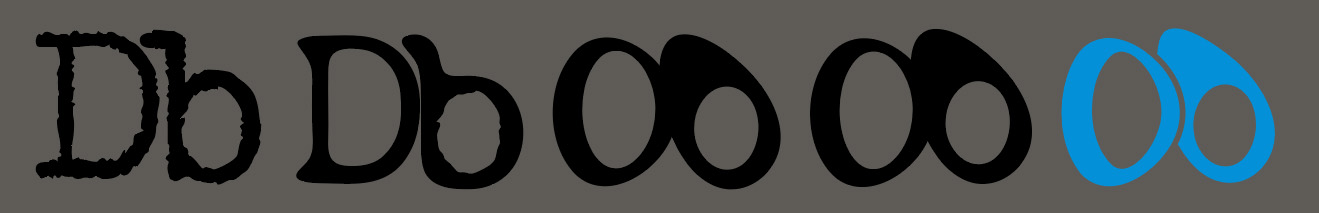 v1 guitar pick logo next to v2 circles logo